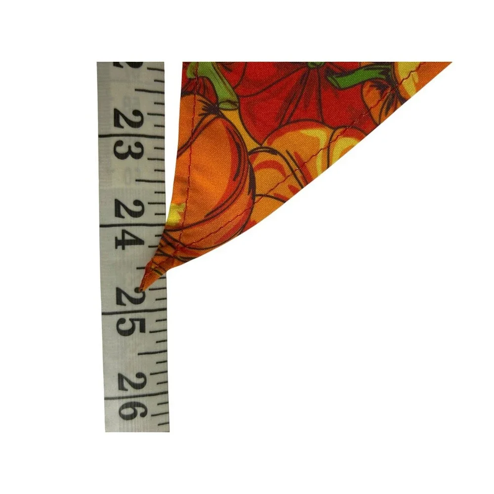 Pet Pumpkin Orange Bandana
